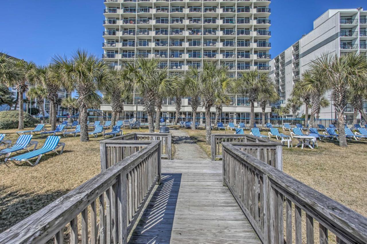 Airy Oceanfront Myrtle Beach Condo With Balcony Buitenkant foto