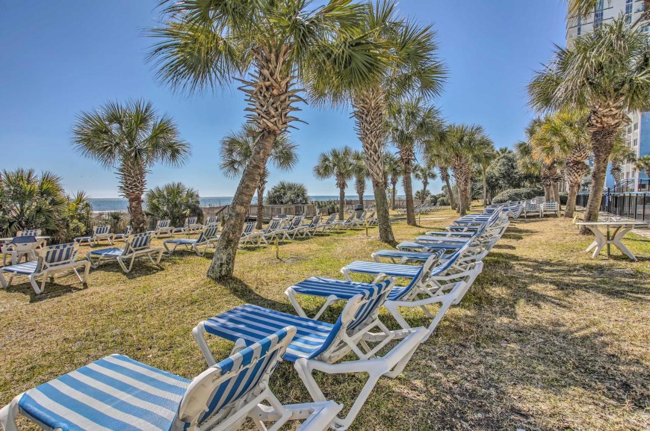 Airy Oceanfront Myrtle Beach Condo With Balcony Buitenkant foto