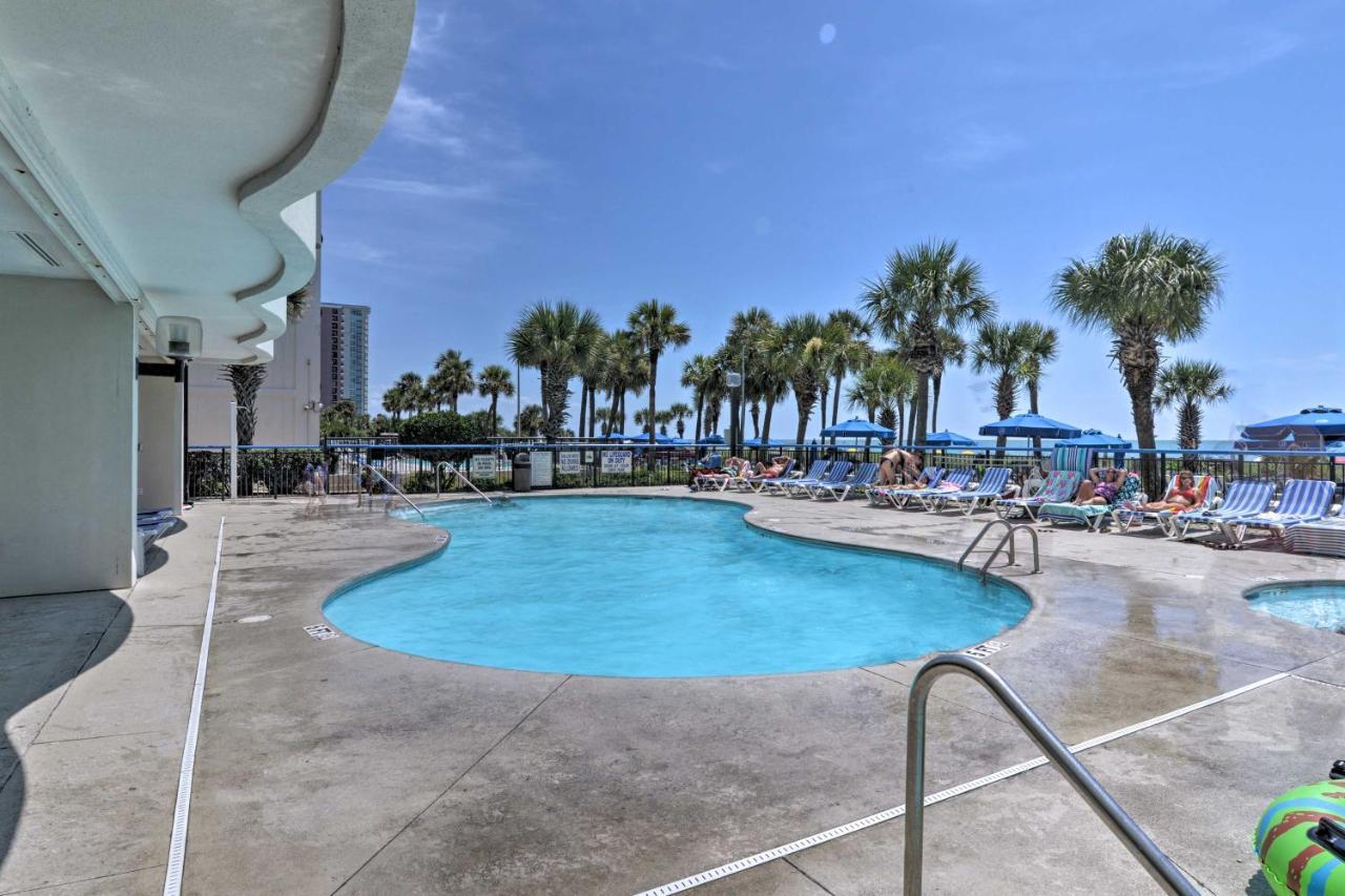 Airy Oceanfront Myrtle Beach Condo With Balcony Buitenkant foto