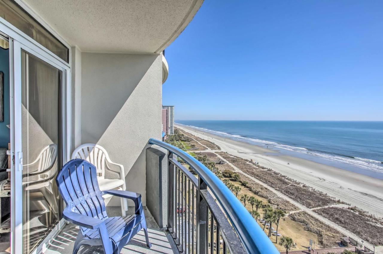 Airy Oceanfront Myrtle Beach Condo With Balcony Buitenkant foto